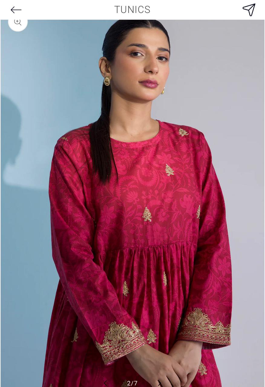 beautifully designed red tunic beautifully designed red tunic