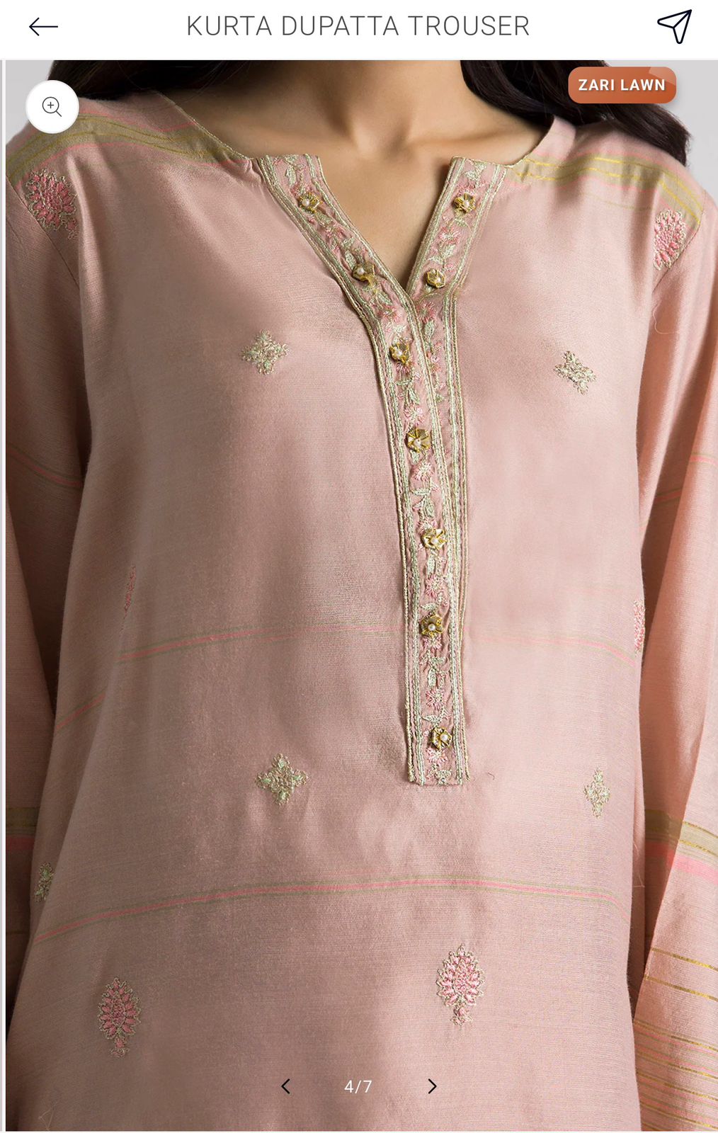 embroidered zari lawn 3pc embroidered zari lawn 3pc