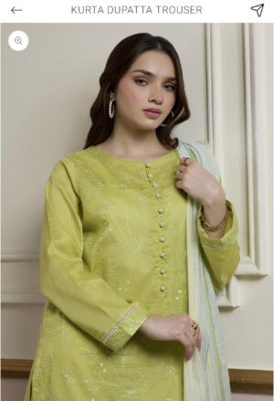 embroidered 3pc lawn