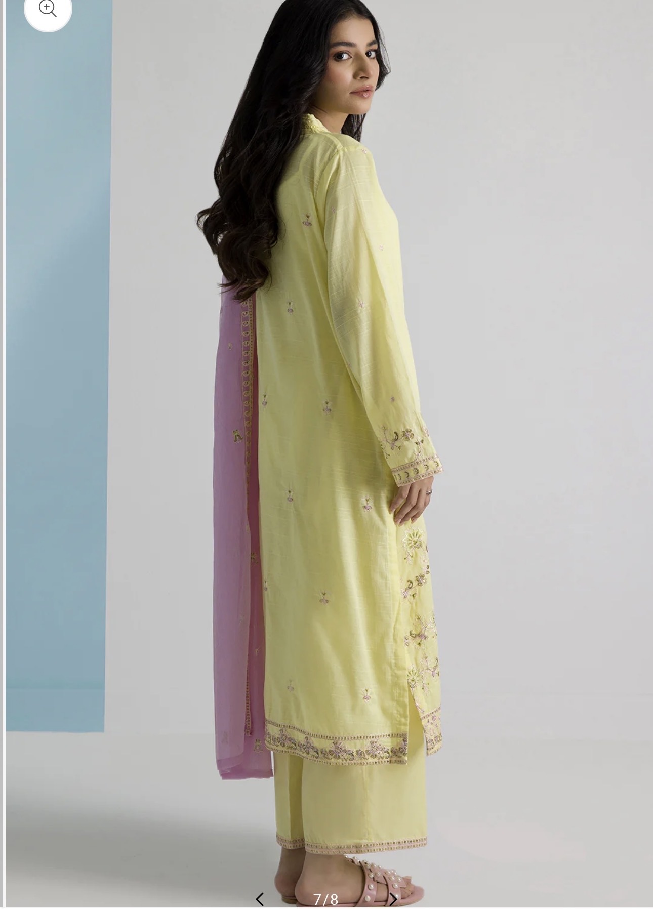 embroidered 3pc with chiffon dupatta embroidered 3pc with chiffon dupatta