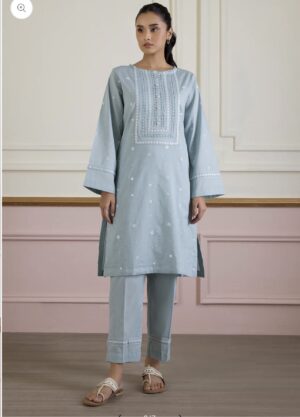 embroidered 2pc