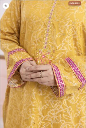 luxury embroidered 3pc