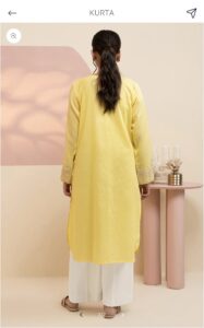 embroidered lawn kurta