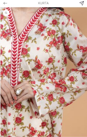 printed kurta