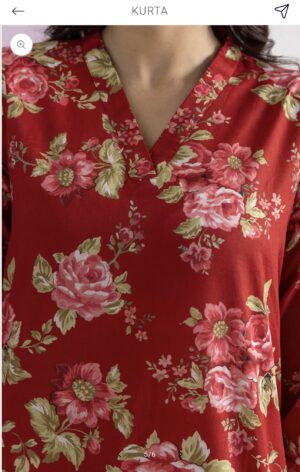 printed kurta